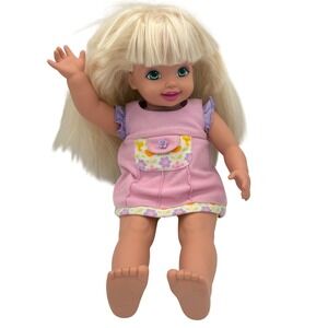 Kelly Snuggle 'N Sniffle 16" Baby Doll Mattel Vintage Barbie's Little Sister
